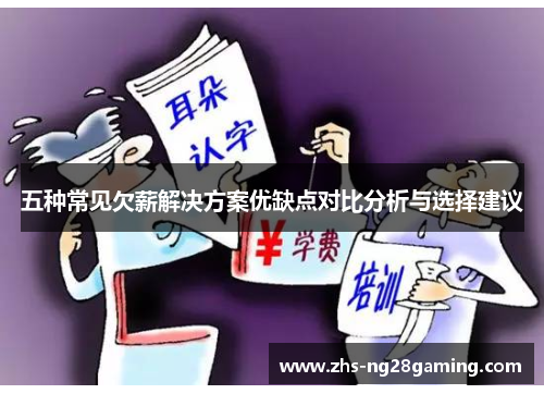 五种常见欠薪解决方案优缺点对比分析与选择建议